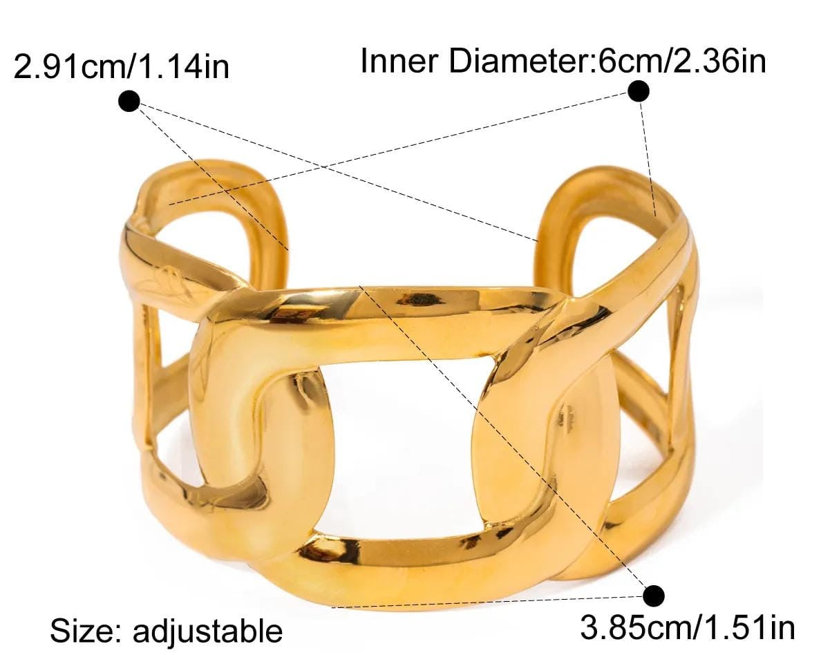 ZAHRA LINK CUFF